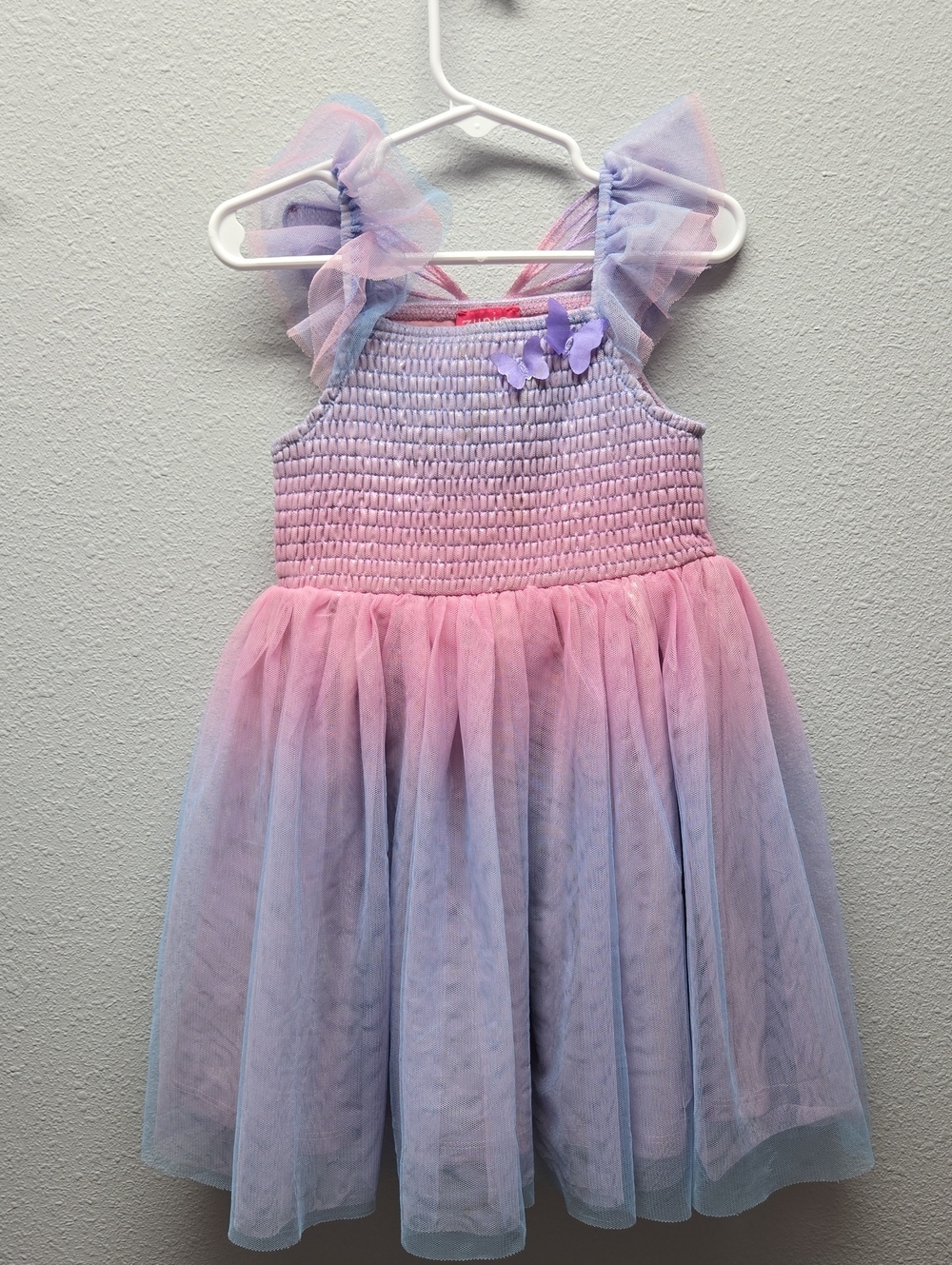 Zunie Pastel Pink & Lavender Tulle Party Dress